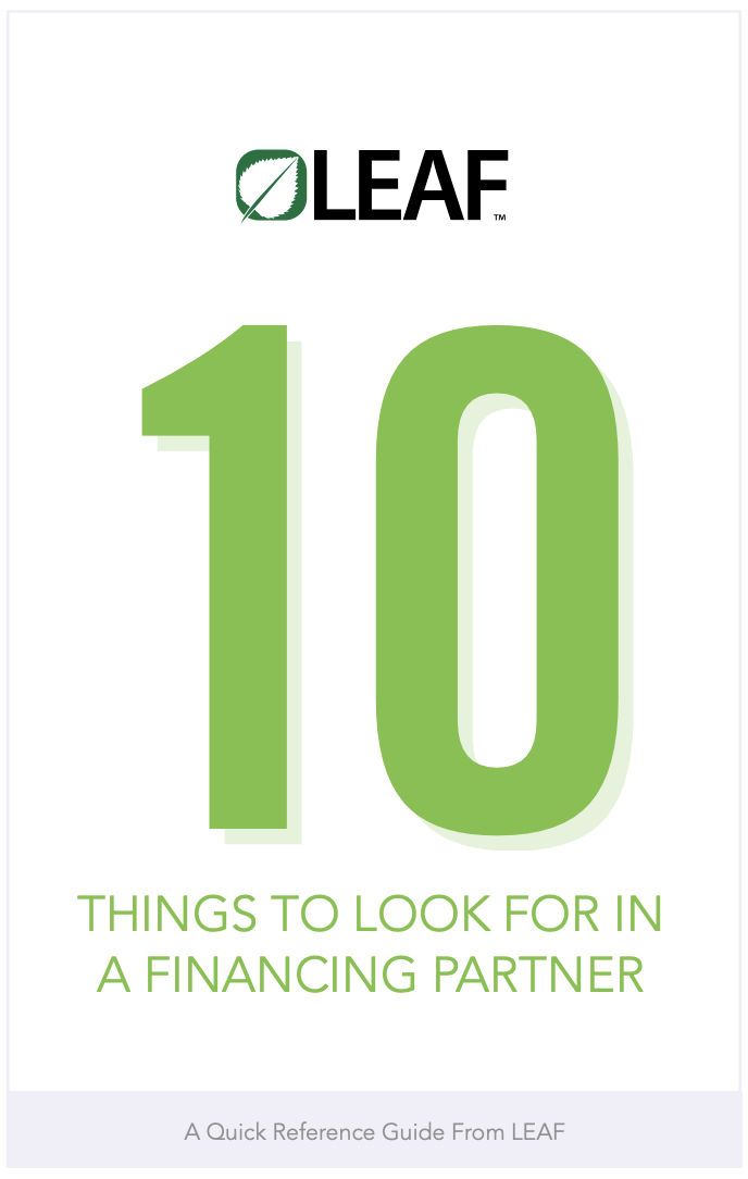 10 Things to Look for in a Financing Partner
