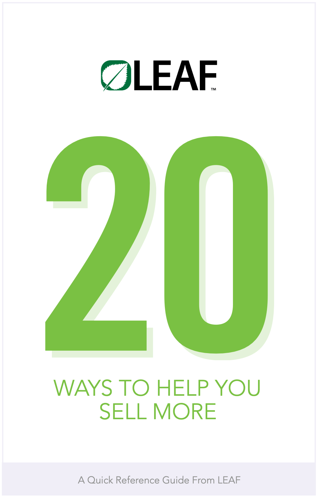 20 Tips to Help You Sell More